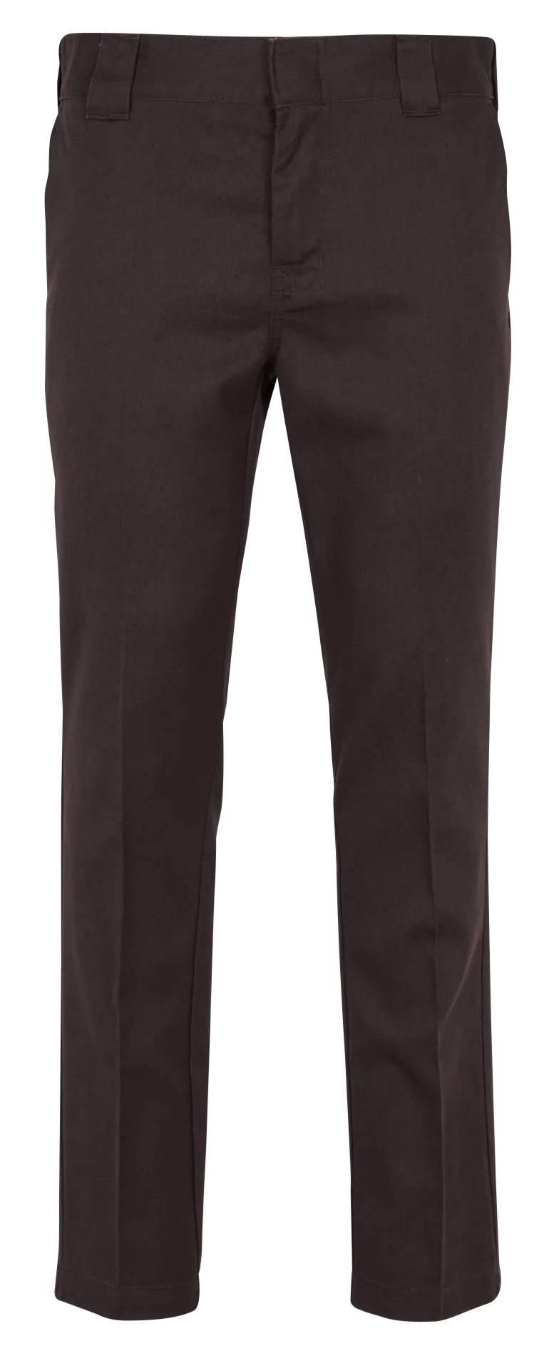 872 - Pantalón slim fit en marron