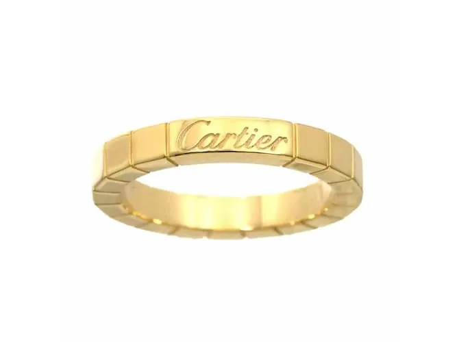 Anillo Cartier Laniere #49 en oro amarillo de 18K 