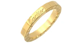 Anillo Cartier Laniere #49 en oro amarillo de 18K 