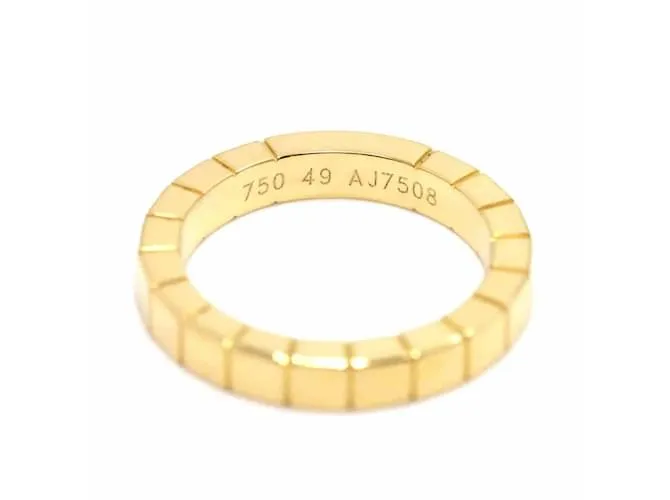 Anillo Cartier Laniere #49 en oro amarillo de 18K 