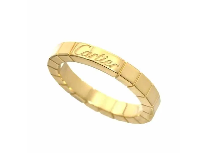 Anillo Cartier Laniere #49 en oro amarillo de 18K 