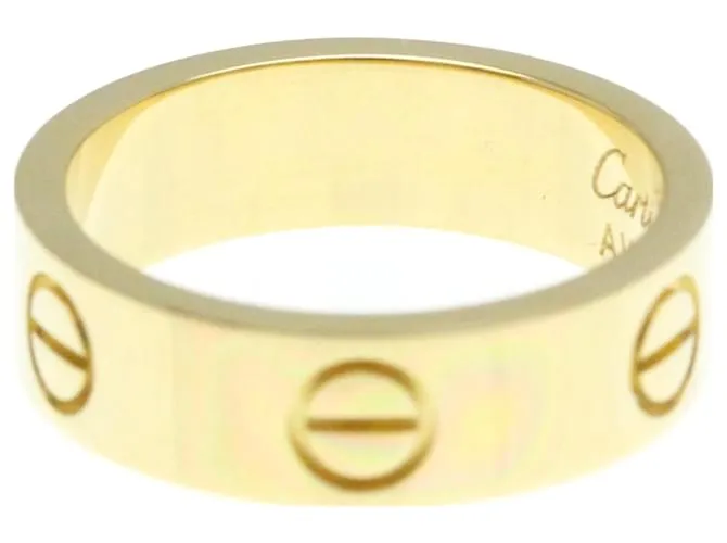 Anillo Cartier Love en oro amarillo (18K) Dorado 