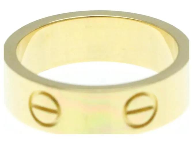 Anillo Cartier Love en oro amarillo (18K) Dorado 