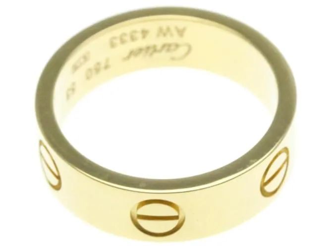 Anillo Cartier Love en oro amarillo (18K) Dorado 