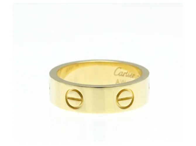 Anillo Cartier Love en oro amarillo (18K) Dorado 