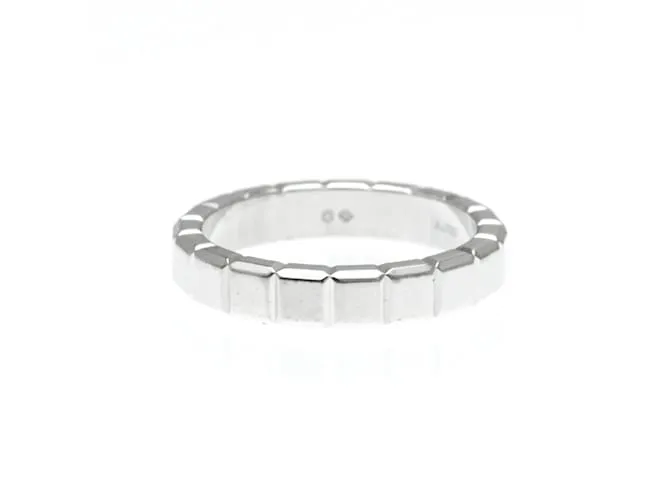 Anillo de banda de oro blanco Chopard Ice Cube 829834 Plata 