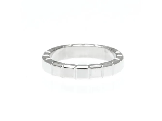 Anillo de banda de oro blanco Chopard Ice Cube 829834 Plata 