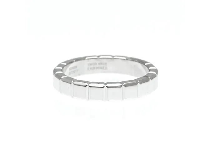 Anillo de banda de oro blanco Chopard Ice Cube 829834 Plata 