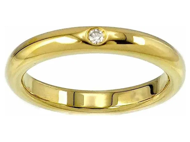 Anillo de diamante en oro amarillo de 18K Tiffany & Co. 