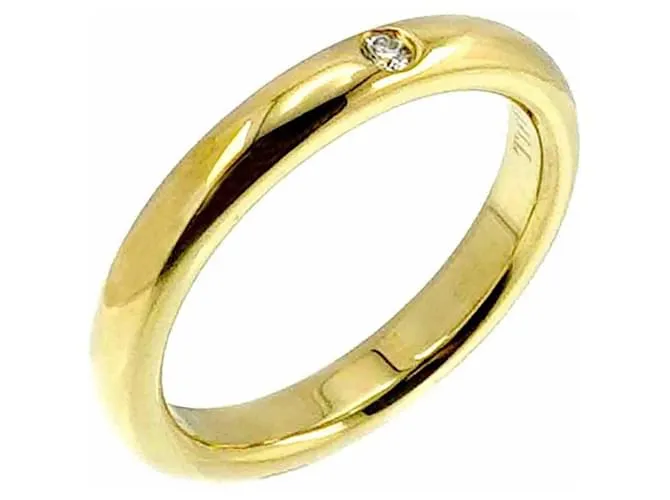 Anillo de diamante en oro amarillo de 18K Tiffany & Co. 