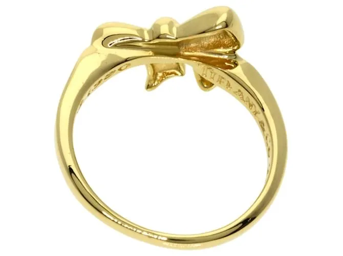 Anillo de lazo en oro amarillo de 18K Tiffany & Co. 