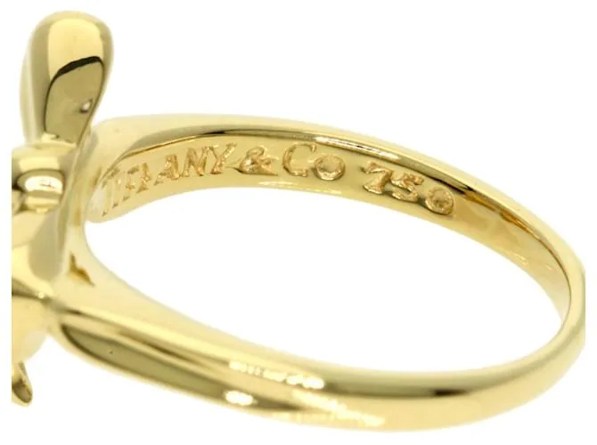 Anillo de lazo en oro amarillo de 18K Tiffany & Co. 