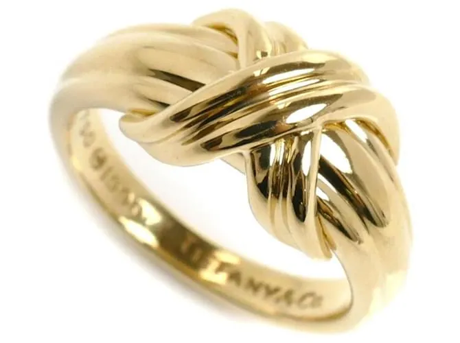 Anillo de oro amarillo de 18K Tiffany & Co. 