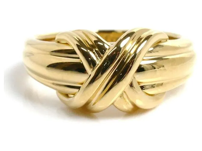 Anillo de oro amarillo de 18K Tiffany & Co. 