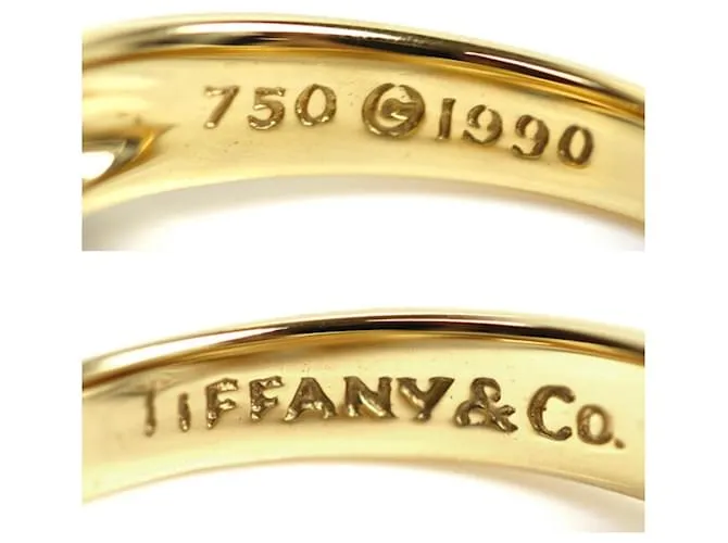 Anillo de oro amarillo de 18K Tiffany & Co. 