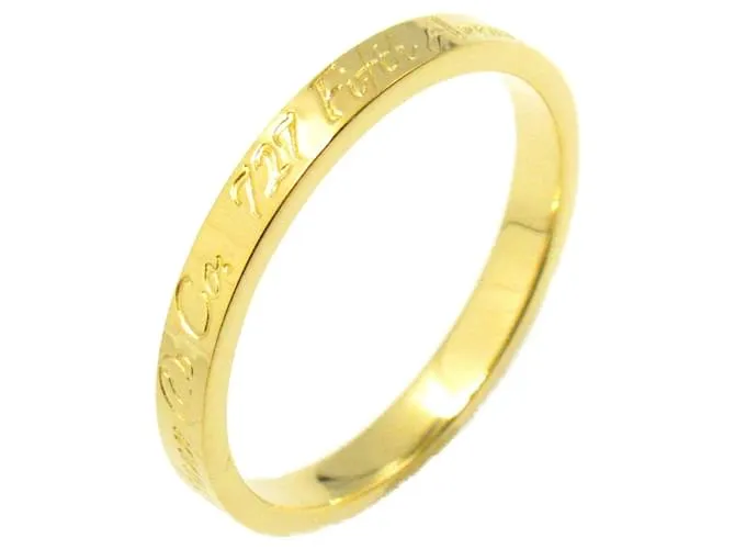 Anillo Estrecho Notes Tiffany & Co. en Oro Amarillo de 18K Dorado 