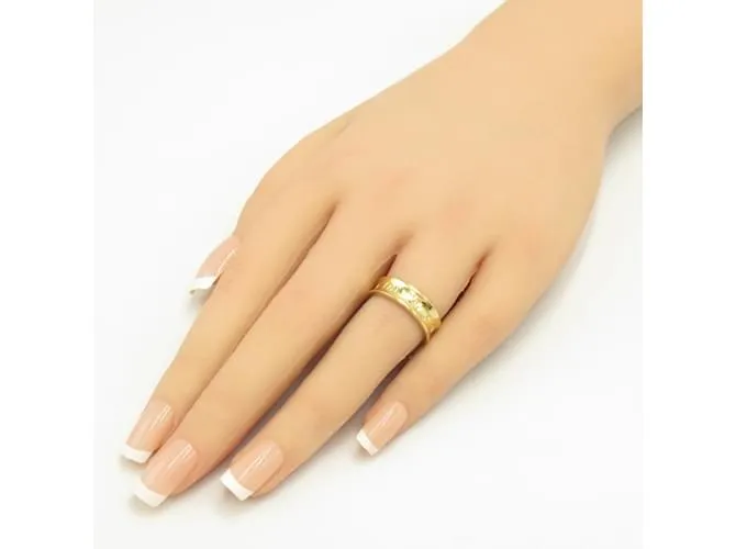 Anillo Tiffany & Co. 1837 en oro amarillo de 18K Dorado 