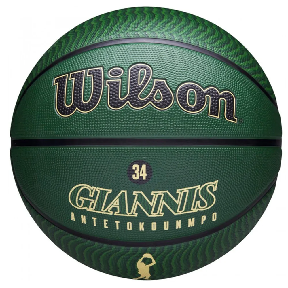 Balón Giannis Antetokounmpo Milwaukee Bucks NBA Player Icon Outdoor Sz7