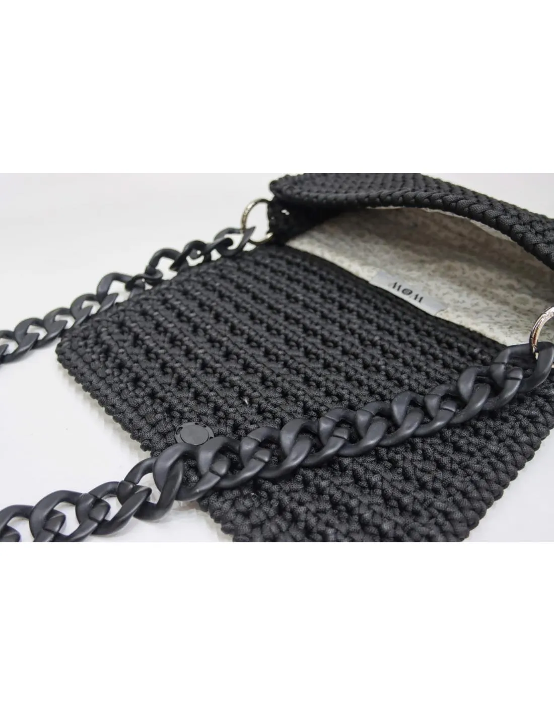 BOLSO CROCHET WOW BAGS NORTH GRIS