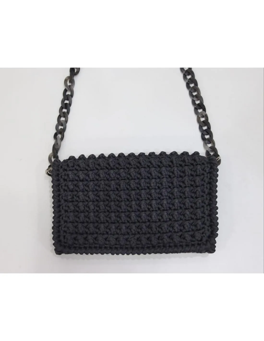 BOLSO CROCHET WOW BAGS NORTH GRIS