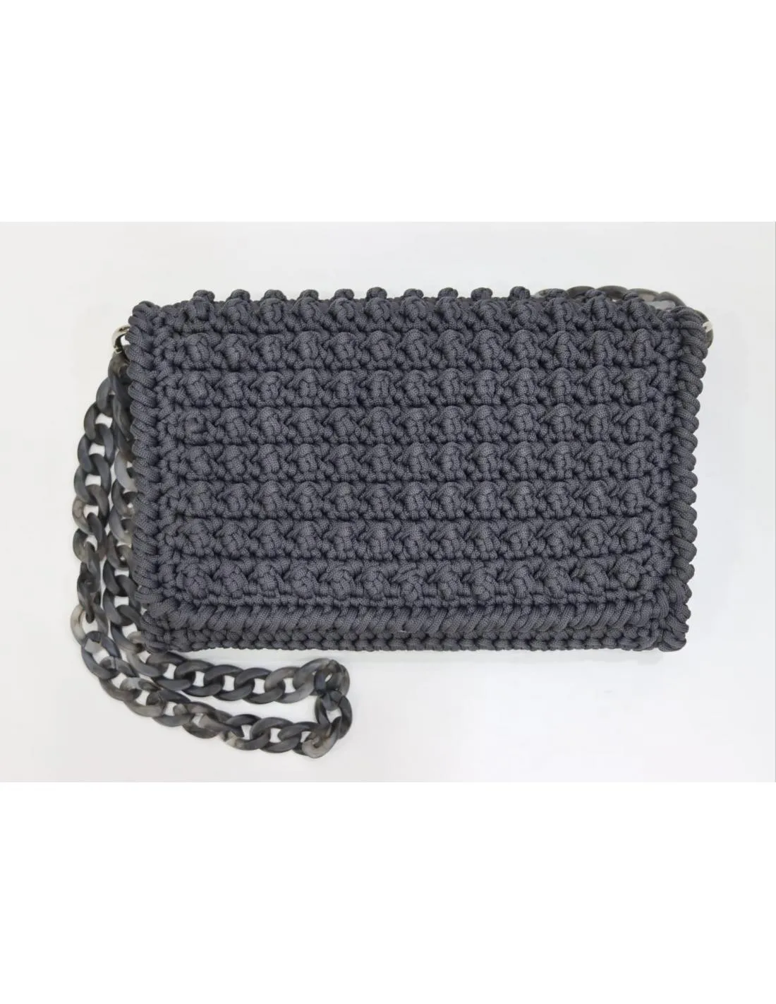 BOLSO CROCHET WOW BAGS NORTH GRIS