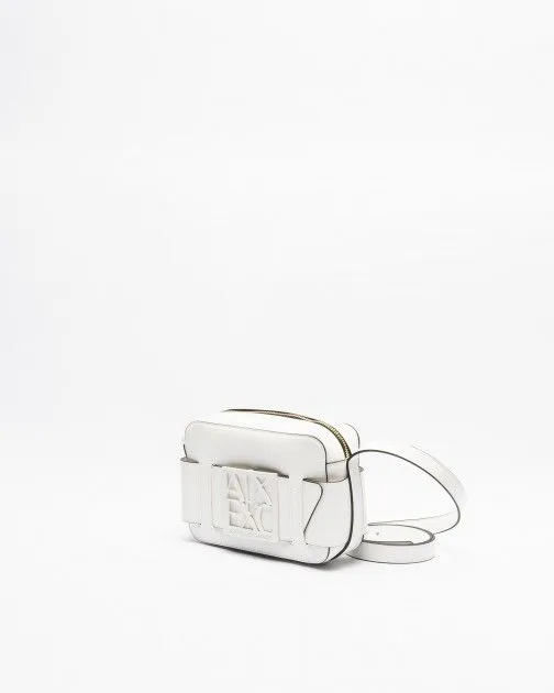 Bolso de hombro Armani Exchange 942699 0A874 Blanco