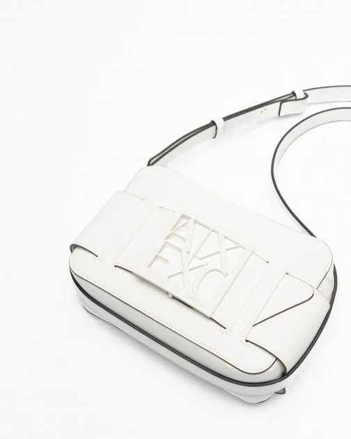 Bolso de hombro Armani Exchange 942699 0A874 Blanco