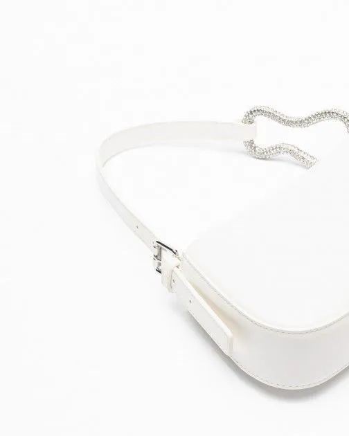 Bolso de hombro Chiara Ferragni 76SB4BL1 Blanco