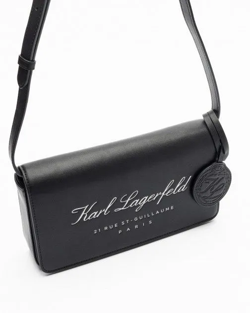 Bolso de hombro Karl Lagerfeld 235W3120 Negro