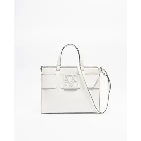 Bolso de mano Armani Exchange 942689 0A874 Blanco