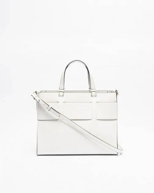 Bolso de mano Armani Exchange 942689 0A874 Blanco