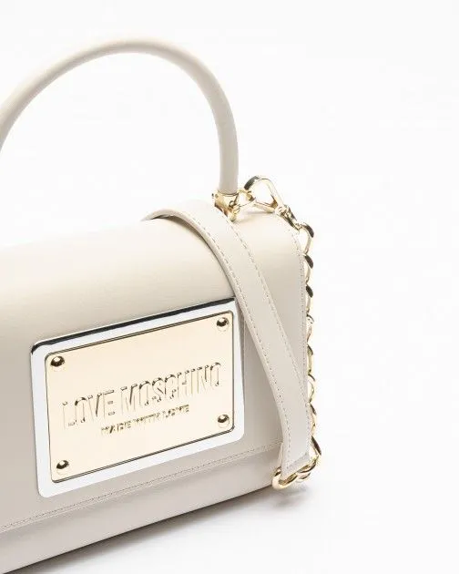 Bolso de mano Love Moschino JC4358PP0I Beige