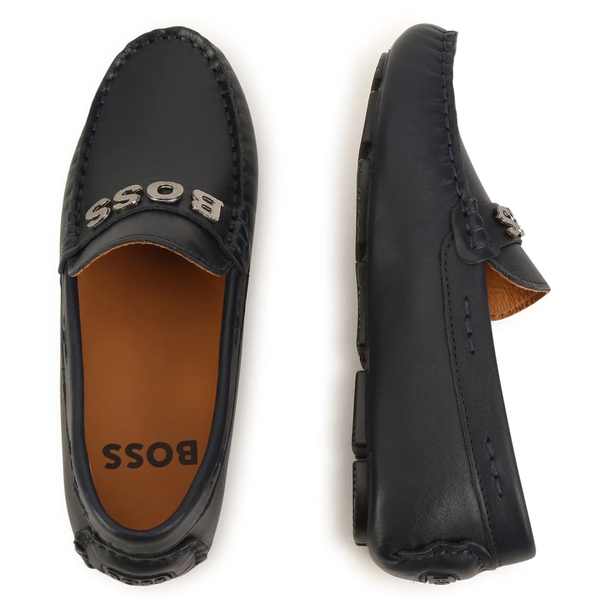 BOSS Mocasines de cuero