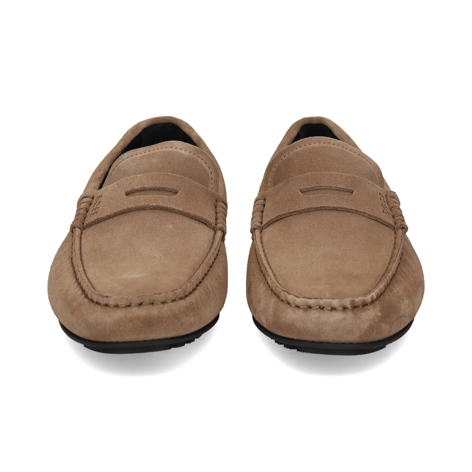 BOSS Mocasines de Hombre 260-Medium Beig