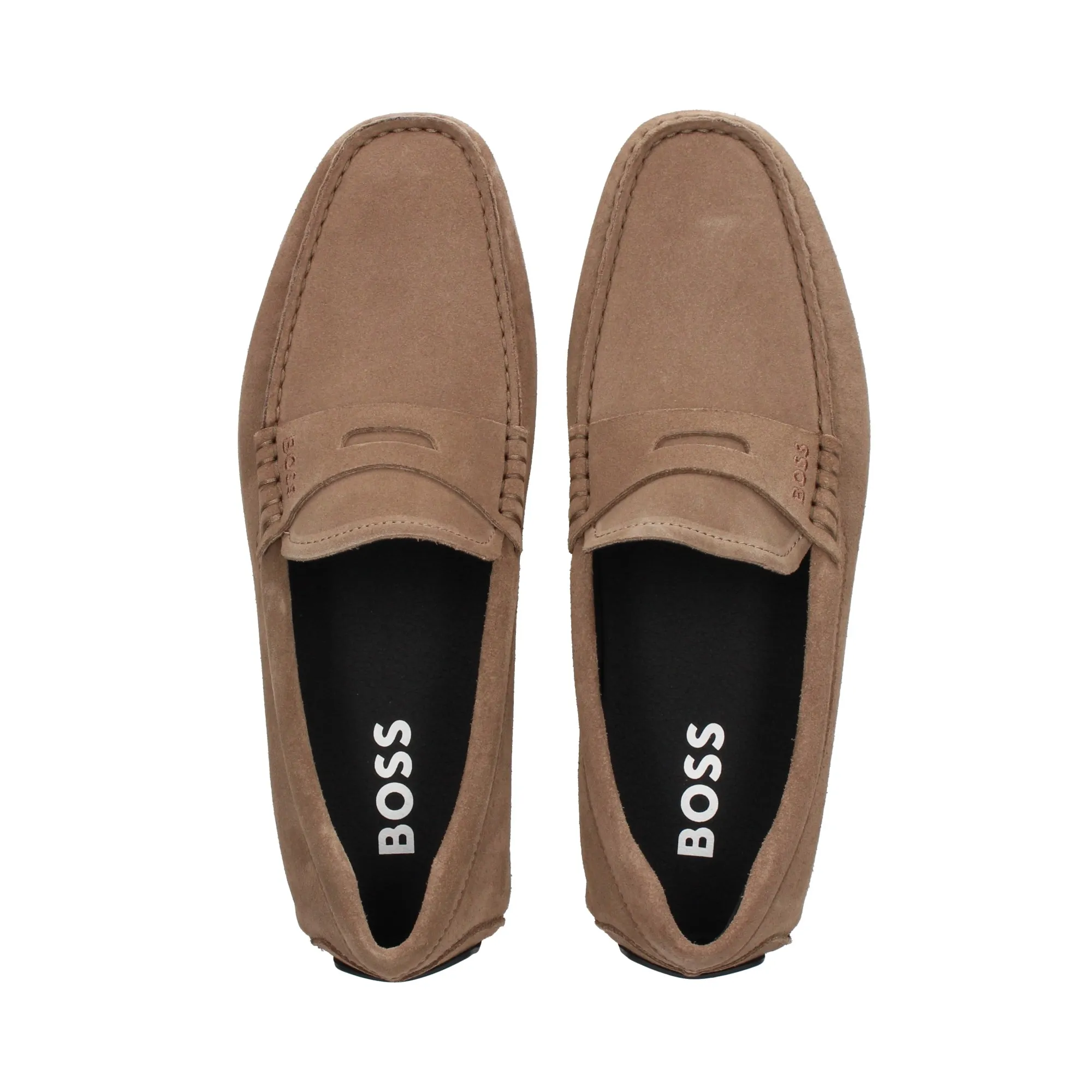 BOSS Mocasines de Hombre 260-Medium Beig