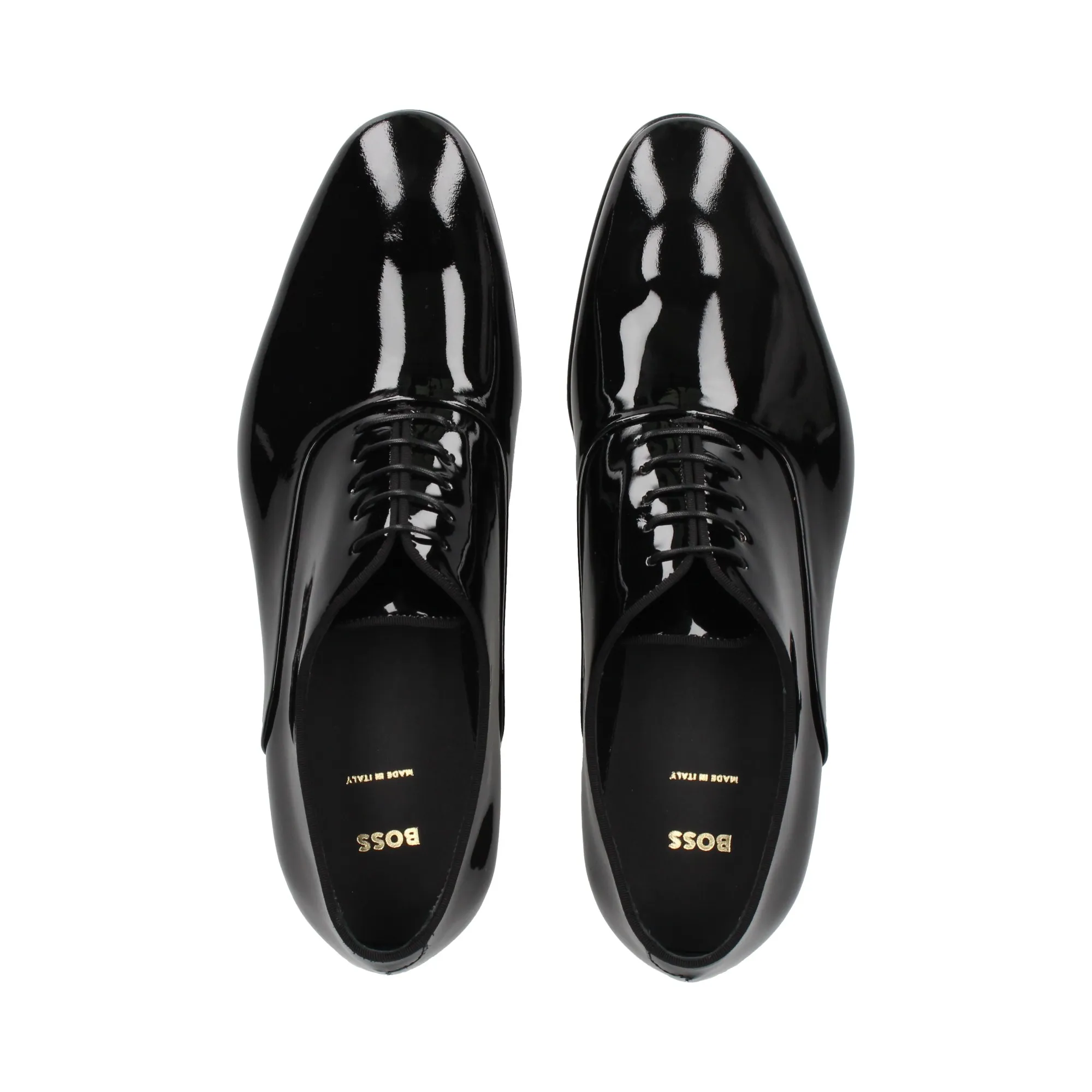 BOSS Zapatos de vestir de Hombre 001 NEGRO