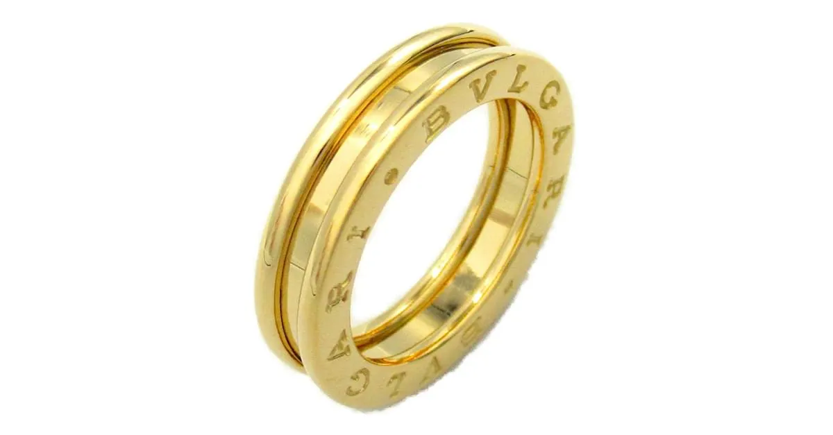 Bulgari Anillo B-zero1 Bvlgari en oro amarillo de 18K Dorado 