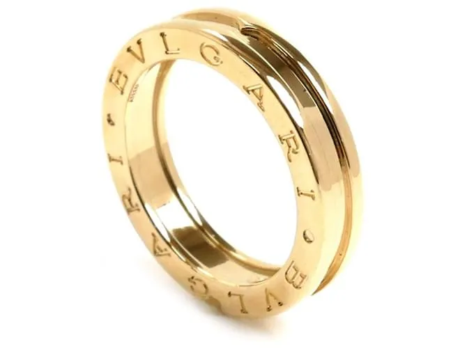 Bulgari Anillo de banda de oro amarillo Bvlgari B.zero1 