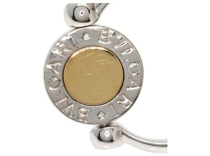 Bulgari Anillo Flip Bvlgari en oro blanco de 18K 