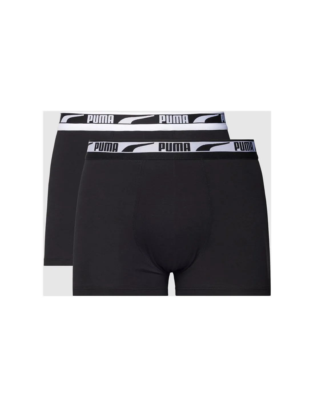 Calzoncillo Puma Multi Logo Boxer 2P Hombre Negro