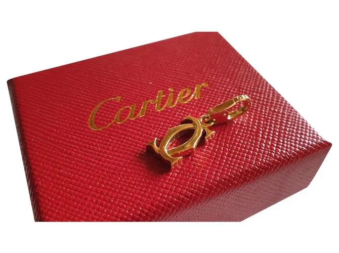 Cartier CC en oro amarillo 750/000 Dorado 