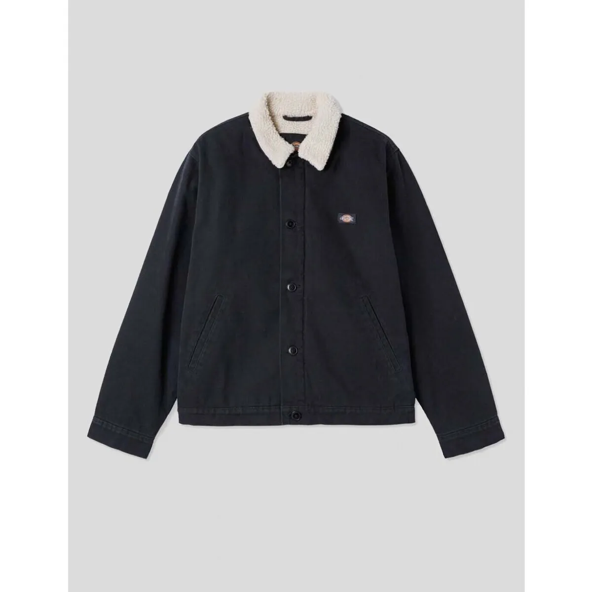 CAZADORA  DUCK CANVAS JACKET  BLACK