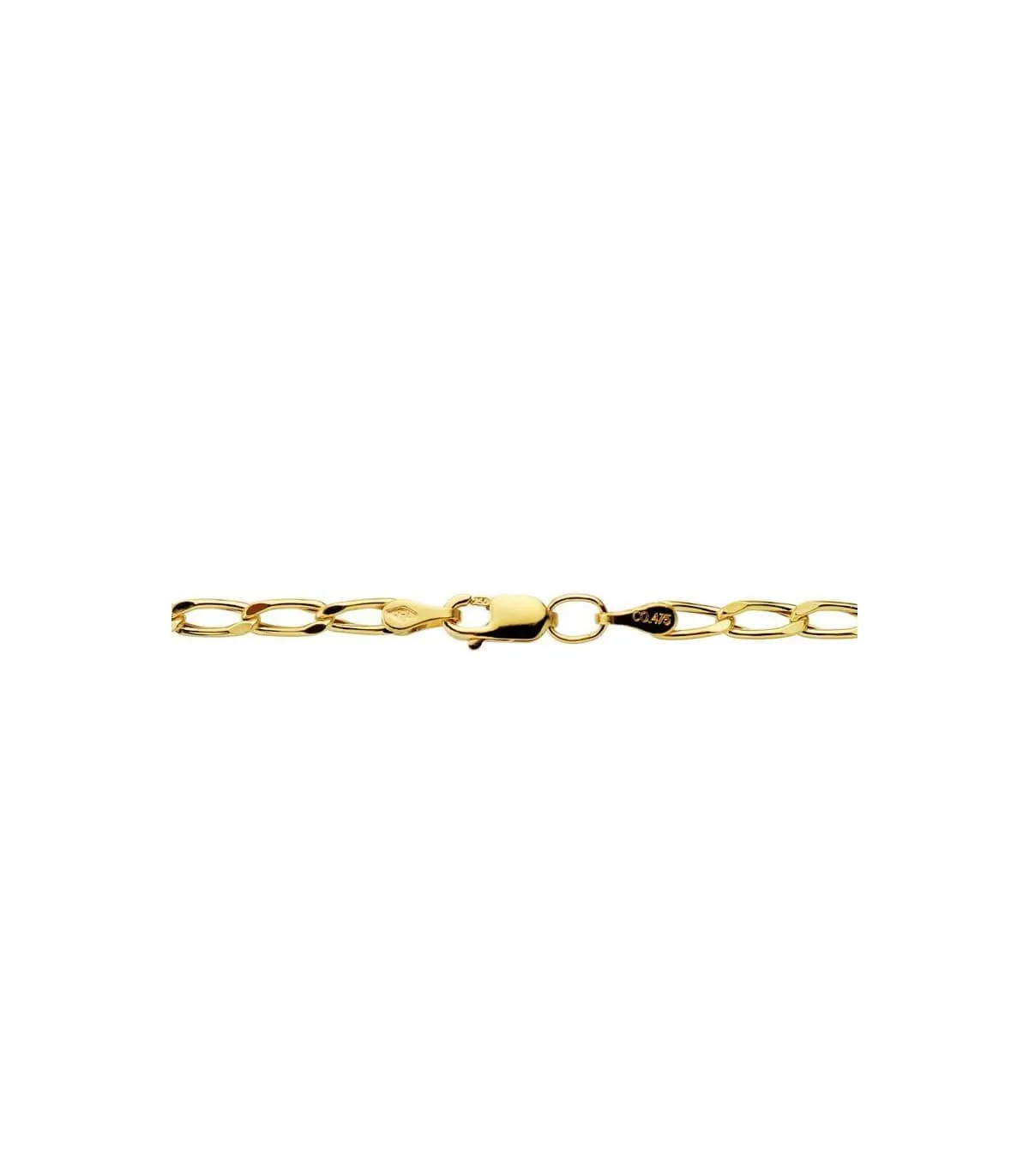 Chaîne Maille Cheval 2.5 mm Oro 18K 60 cm