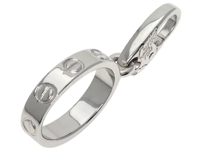 Colgante Charm Love de Cartier en Oro Blanco de 18K 