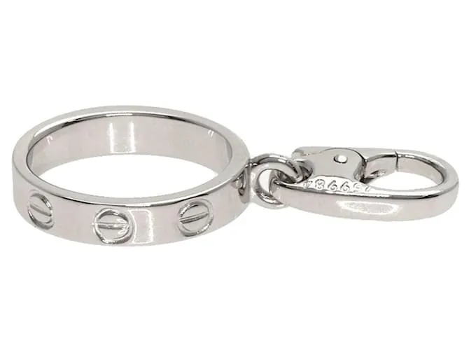 Colgante Charm Love de Cartier en Oro Blanco de 18K 