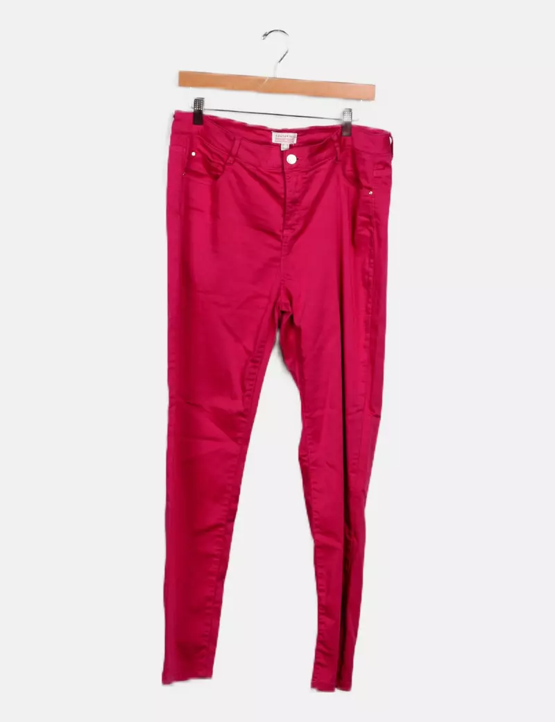 Cortefiel Pantalón rosa casual