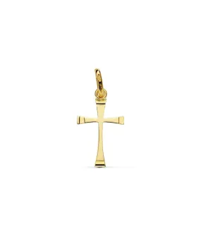 Cruz oro 18k plana lisa 21mm