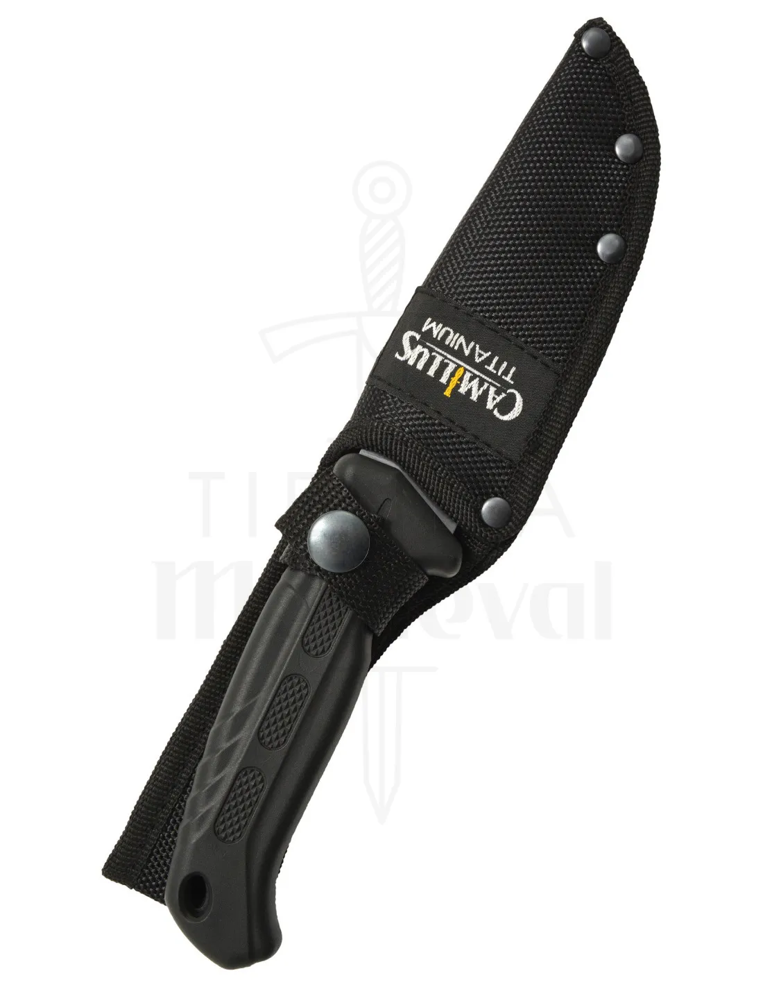 Cuchillo Outdoor Camillus modelo HAWKER, con funda