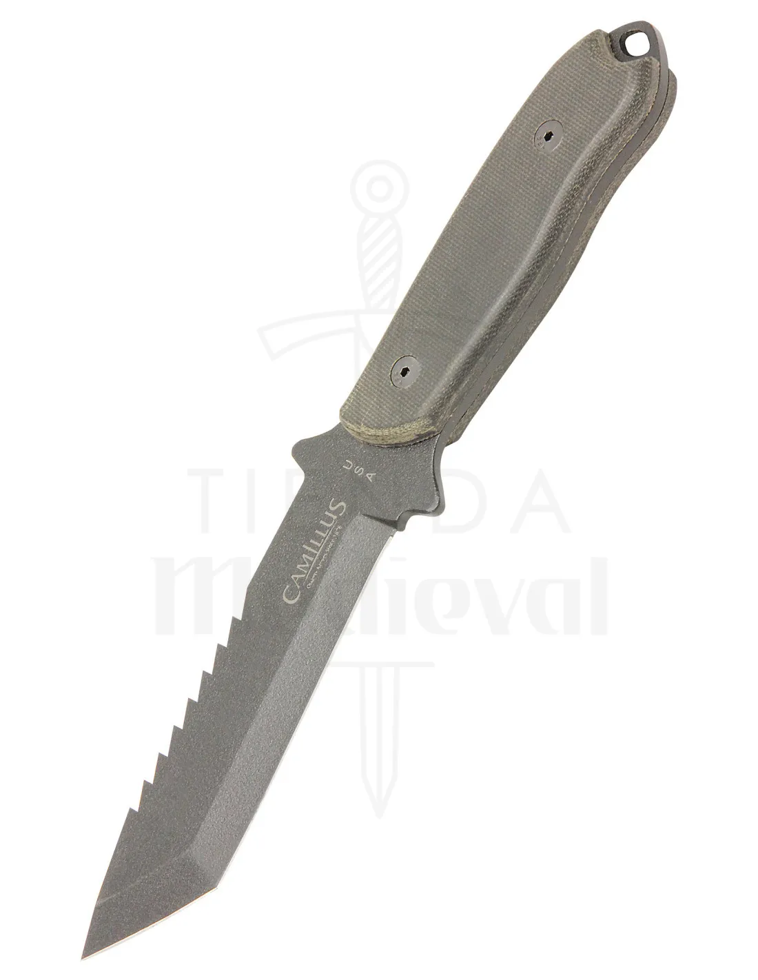 Cuchillo Outdoor Camillus modelo Heathen, con funda