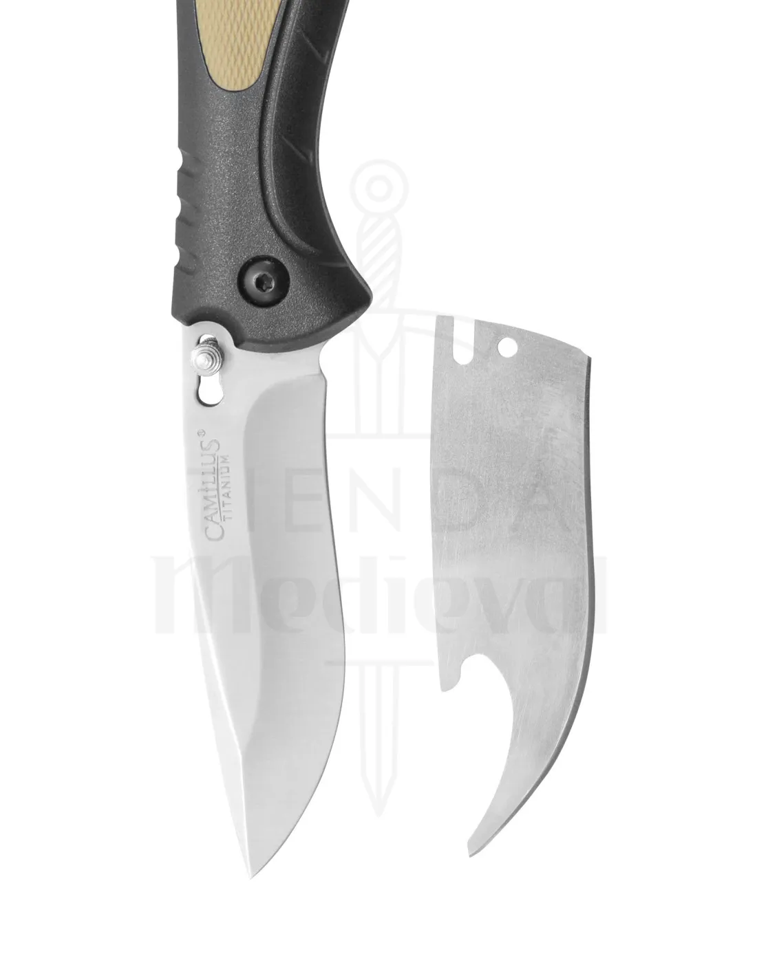 Cuchillo Outdoor Camillus modelo Tigersharp, con funda